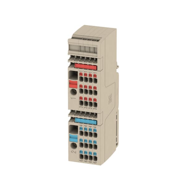 WEIDMÜLLER - Klemmenleiste, PUSH IN, 6 mm²