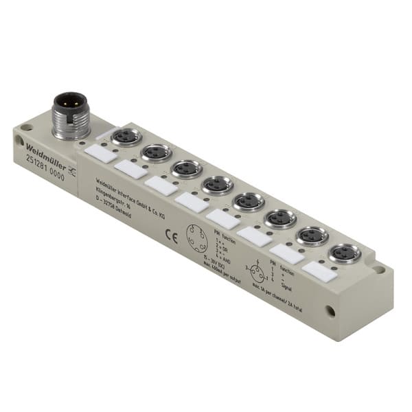 WEIDMÜLLER - Sensor-/Aktor-Verteiler, Mit M12 Abgang