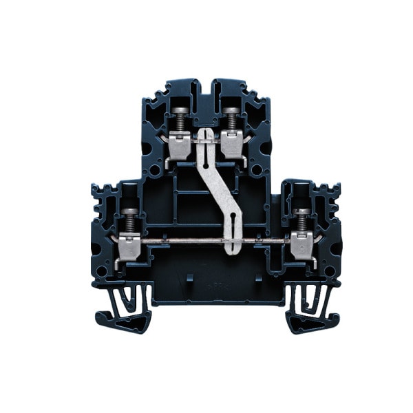 WEIDMÜLLER - Mehrstock-Reihenklemme, Schraubanschl, 2.5mm², 800V, 24A, schwarz