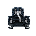 WEIDMÜLLER - Mehrstock-Reihenklemme, Schraubanschl, 2.5mm², 800V, 24A, schwarz