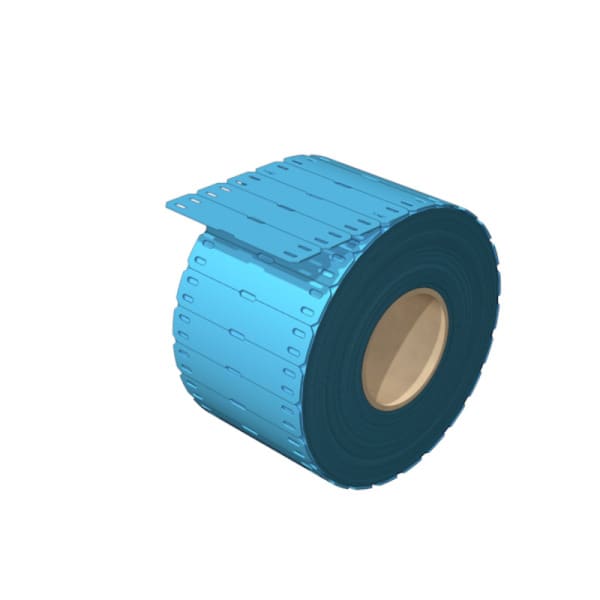 WEIDMÜLLER - Kabelmarkierer SlimFix, 7-, 60x13mm, Polyurethane, blau