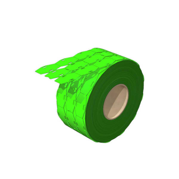 WEIDMÜLLER - Kabelmarkierer SlimFix, 7-, 26x15mm, Polyurethane, grün