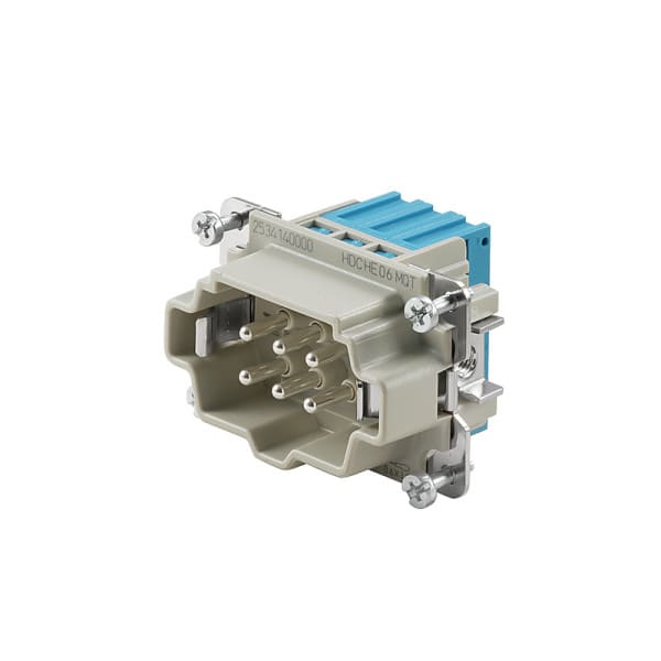 WEIDMÜLLER - HDC-Einsatz Stift, 500V, 16A, Pole:6, SNAP IN, BG 3