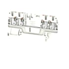 WEIDMÜLLER - Durchgangs-Reihenklemme, PUSH IN, 1.5mm², 500V, 17.5A, weiß