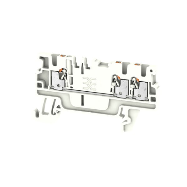 WEIDMÜLLER - Durchgangs-Reihenklemme, PUSH IN, 1.5mm², 500V, 17.5A, weiß