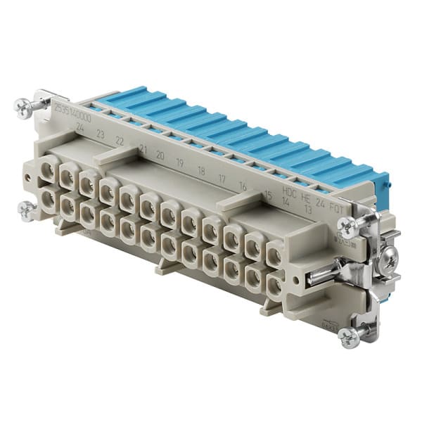 WEIDMÜLLER - HDC-Einsatz Buchse, 500V, 16A, Pole:24, SNAP IN, BG 8