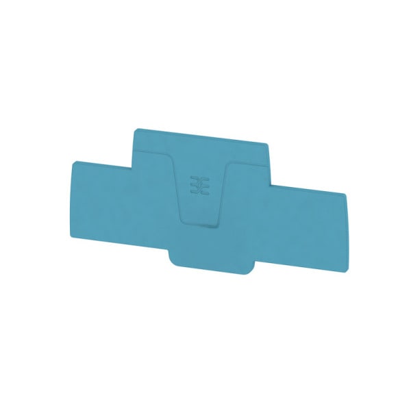 WEIDMÜLLER - Abschlussplatte, 98.5 mm x 2.1 mm, blau