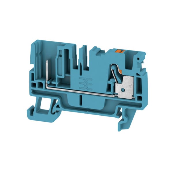 WEIDMÜLLER - Durchgangs-Reihenklemme, PUSH IN, 4mm², 800V, 32A, blau