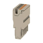 WEIDMÜLLER - Stecker (Klemmen), PUSH IN, 4mm², 690V, 32A, dunkelbeige
