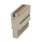 WEIDMÜLLER - Stecker (Klemmen), PUSH IN, 4mm², 690V, 32A, dunkelbeige