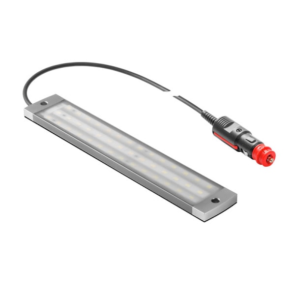 WEIDMÜLLER - LED-Lampe, 12 VDC, 0,70 A, 6500K, White, 220 lux, 635 lm, Alu hart eloxiert