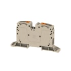 WEIDMÜLLER - Durchgangs-Reihenklemme, PUSH IN, 35mm², 1000V, 125A, Anzahl Anschlüsse: 2