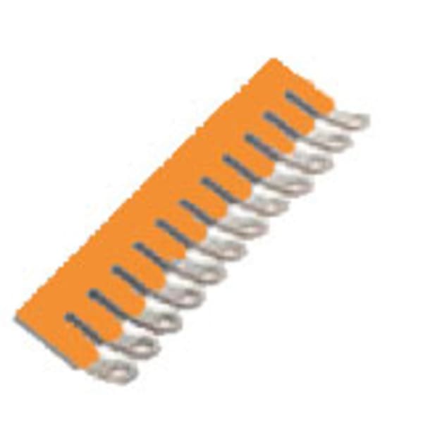 WEIDMÜLLER - Querverbinder, Pole:12, Raster 11.1mm, 41A, orange