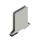 WEIDMÜLLER - Modular Gehäuse, OMNIMATE Housing - Serie CH20M achatgrau, Breite: 12mm