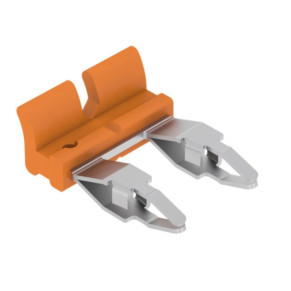 WEIDMÜLLER - Querverbinder (Relais), Pole:2, 17.5A, Raster 6.4mm, orange