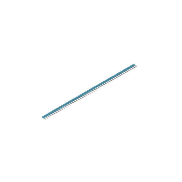 WEIDMÜLLER - Querverbinder (Relais), kürzbar, Pole:51, 17.5A, Raster 6.4mm, blau