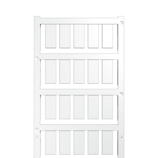 WEIDMÜLLER - Gerätemarkierung, 20mm, Aufgedruckte Zeichen: neutral, PA 66, weiß