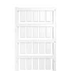 WEIDMÜLLER - Gerätemarkierung, 20mm, Aufgedruckte Zeichen: neutral, PA 66, weiß