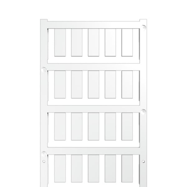 WEIDMÜLLER - Gerätemarkierung, 20mm, Aufgedruckte Zeichen: neutral, PA 66, weiß
