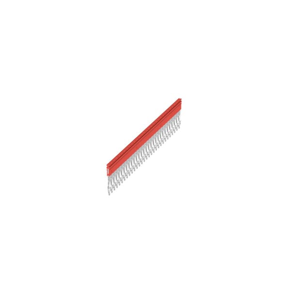 WEIDMÜLLER - Querverbinder, gesteckt, Pole:30, Raster 6.1mm, 32A, rot