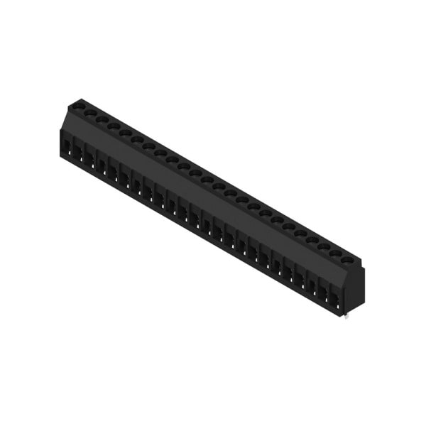 WEIDMÜLLER - Leiterplattenklemme, 5.08mm, Polzahl:24, Abgang: 90°, Zugbügelanschluss