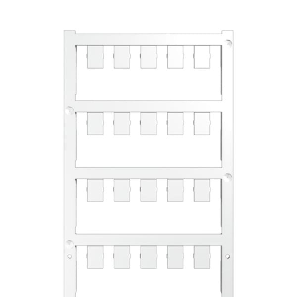 WEIDMÜLLER - Gerätemarkierung, 10mm, Aufgedruckte Zeichen: neutral, PA 66, weiß