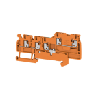 WEIDMÜLLER - Initiator-, Aktor-Reihenklemme, PUSH IN, 1.5mm², 250V, 13.5A,orange