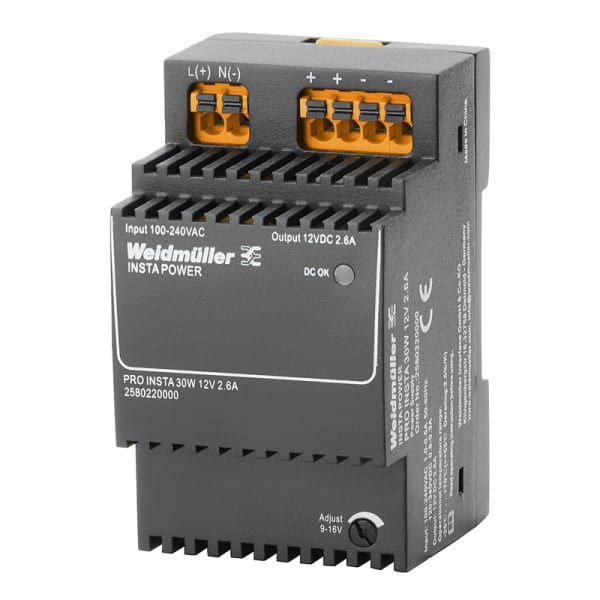 WEIDMÜLLER - Gleichstromversorgung, 2.6A 55 °C