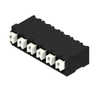 WEIDMÜLLER - Leiterplattenklemme, 5.00mm, Polzahl:6, Abgang: 90°, PUSH IN