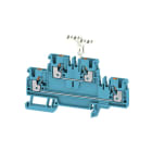 WEIDMÜLLER - Mehrstock-Reihenklemme, PUSH IN, 2.5mm², 800V, 24A, blau