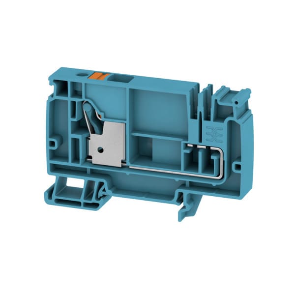 WEIDMÜLLER - Einspeiseklemme, PUSH IN, 10mm², 250V, 57A, TS 35, blau