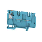 WEIDMÜLLER - Durchgangs-Reihenklemme, PUSH IN, 4mm², 250V, 32A, blau