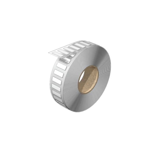 WEIDMÜLLER - Gerätemarkierung, selbstklebend, halogenfrei, 17mm, Polyester, weiß
