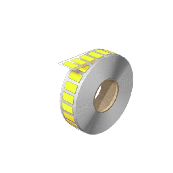 WEIDMÜLLER - Gerätemarkierung, selbstklebend, halogenfrei, 17mm, Polyester, gelb