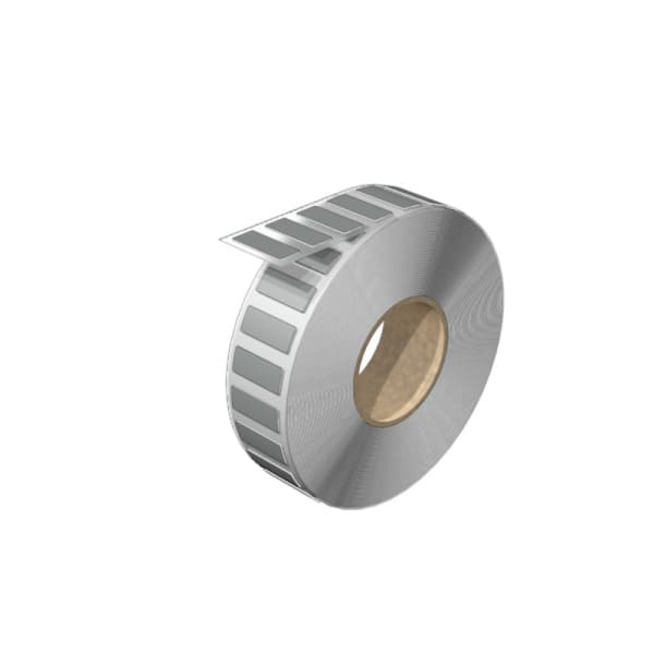 WEIDMÜLLER - Gerätemarkierung, selbstklebend, halogenfrei, 20mm, Polyester, silber
