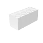 WEIDMÜLLER - Gerätemarkierung, halogenfrei, selbstklebend, 27mm, Polyester, weiß