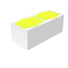 WEIDMÜLLER - Gerätemarkierung, halogenfrei, selbstklebend, 60mm, Polyester, gelb