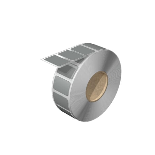 WEIDMÜLLER - Gerätemarkierung, halogenfrei, selbstklebend, 27mm, Polyester, silber