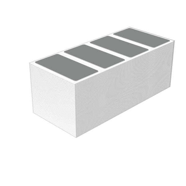 WEIDMÜLLER - Gerätemarkierung, selbstklebend, halogenfrei, 60mm, Polyester, silber