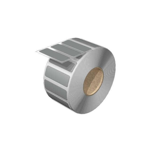 WEIDMÜLLER - Gerätemarkierung, selbstklebend, halogenfrei, 45mm, Polyester, silber