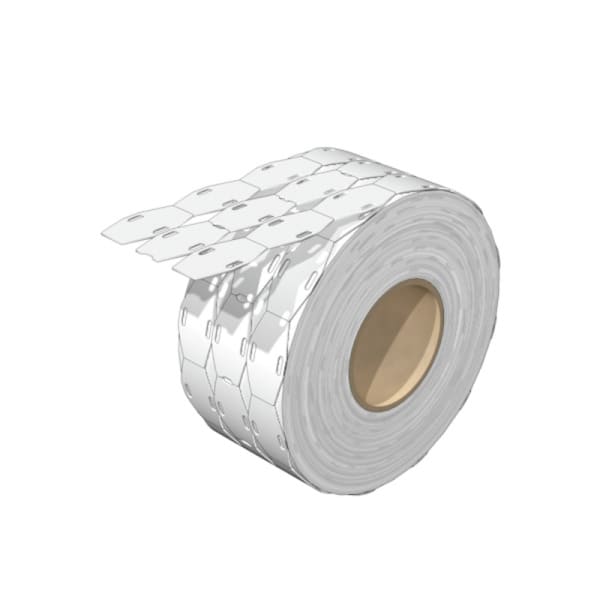 WEIDMÜLLER - Kabelmarkierer SlimFix, 7-, 26x15mm, Polyolefin, weiß