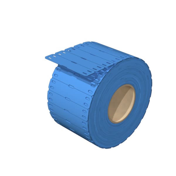 WEIDMÜLLER - Kabelmarkierer SlimFix, 7-, 60x13mm, Polyethylen, blau