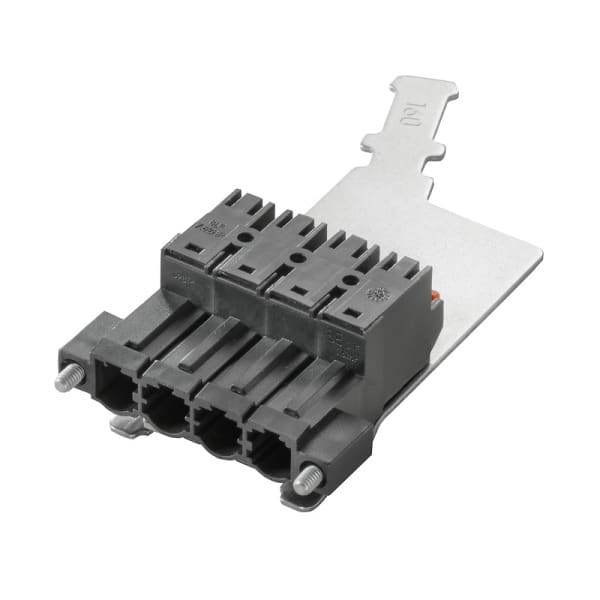 WEIDMÜLLER - Leiterplattensteckverbinder (Leiter), 7.62mm, Polzahl: 4, PUSH IN