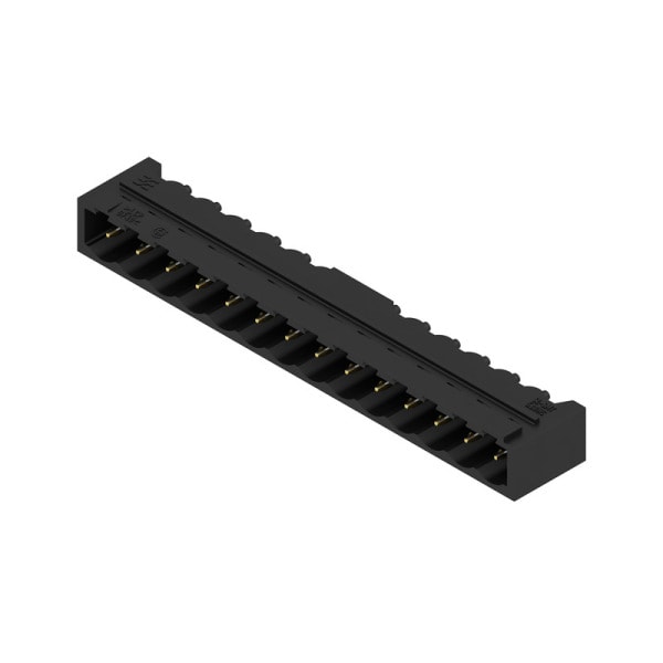 WEIDMÜLLER - Leiterplattensteckverbinder (Platine), 5mm, Polzahl: 14, Abgangswinkel: 90°