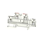WEIDMÜLLER - Mehrstock-Reihenklemme, PUSH IN, 1.5mm², 500V, 17.5A, dunkelbeige