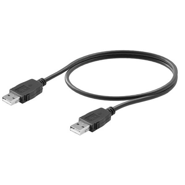 WEIDMÜLLER - USB-Kabel, USB A, mit Verrastung, PVC, schwarz