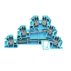WEIDMÜLLER - Initiator-, Aktor-Reihenklemme, Schraubanschl, 2.5mm², 250V, 24A, blau