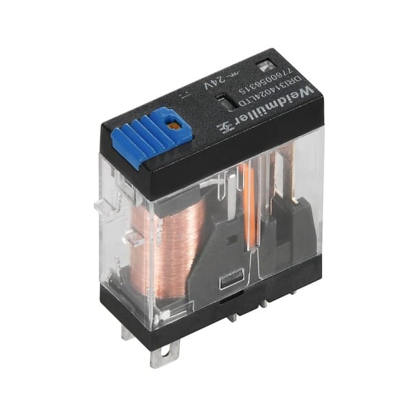 WEIDMÜLLER - Miniatur-Industrierelais, 24 V DC, 1 Wechsler (AgSnO)