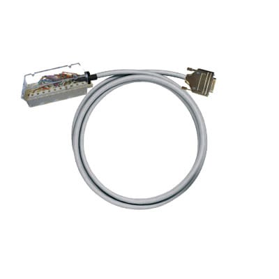 WEIDMÜLLER - SPS-Verbindungskabel, analoge Signale, 15 Pole, Kabel LiYCY, 1.5 m, 0.25mm²