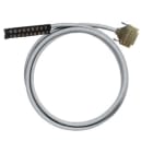 WEIDMÜLLER - SPS-Verbindungskabel, analoge Signale, 25 Pole, Kabel LiYCY, 0.5 m, 0.25mm²
